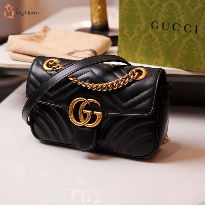 BS 1884 Gucci Marmont Mini black